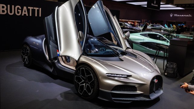Bugatti Tourbillon. Снимка: EPA/OLIVIER MATTHYS