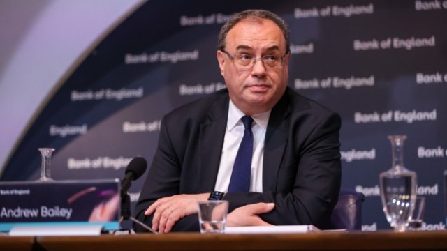 <p>
	Андрю Бейли. <em>Снимка: Bloomberg</em></p>
