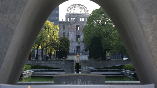 Мемориалът в памет на жертвите от Хирошима. Снимка: Bloomberg LP