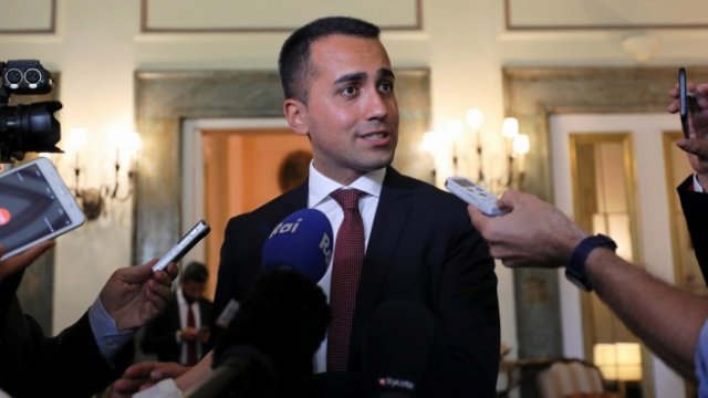 <p>
	<em>Италианският заместник министър-председател Луиджи Ди Майо, Снимка: Ройтерс</em></p>
