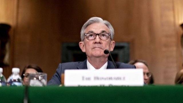 <p>
	Управителят на Фед Джером Пауъл.&nbsp;<em>Снимка: Andrew Harrer/Bloomberg</em></p>
