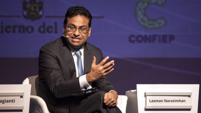 Лаксман Нарасимхан. Снимка: Bloomberg