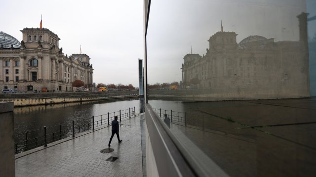 Сградата на Бундестага. Снимка: Krisztian Bocsi/Bloomberg