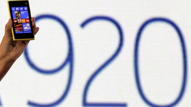 <p>
	Nokia Lumia 920. <em>Снимка: Ройтерс</em></p>
