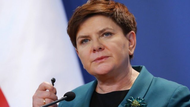 <p>
	Премиерът на Полша Беата Шидло. <em>Снимка: архив Ройтерс</em></p>
