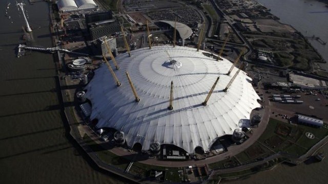 <p>
	O2 Arena в Лондон. <em>Снимка: Ройтерс</em></p>
