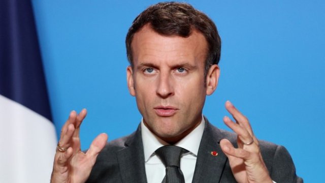 <p>
	Френският президент Еманлюел Макрон.<em> Снимка:&nbsp;Dursun Aydemir/Anadolu/Bloomberg</em></p>

