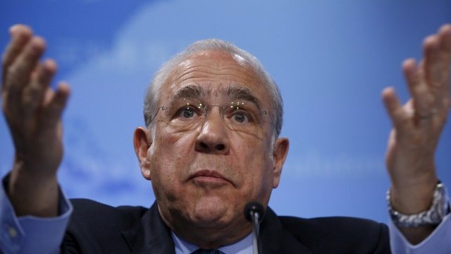 <p>
	Генералният секретар на ОИСР Анхел Гурия <em>Снимка: архив Ройтерс</em></p>
