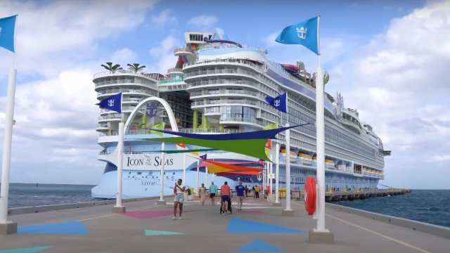Снимка: Кадър от видео, споделено в канала на Royal Caribbean в YouTube