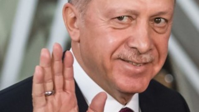 <p>
	Турският президент Реджеп Ердоган.<em> Снимка: Geert Vanden Wijngaert/Bloomberg</em></p>
