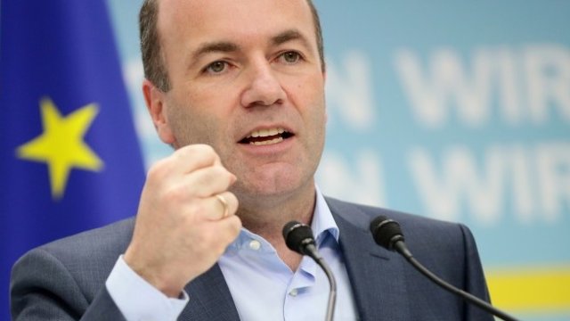 <p>
	Манфред Вебер. <em>Снимка: Ройтерс</em></p>
