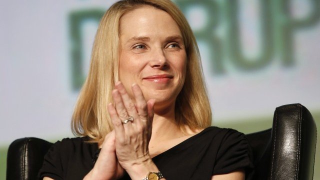 <p>
	Мариса Майер: Yahoo е на прав път. <em>Снимка: Ройтерс</em></p>
