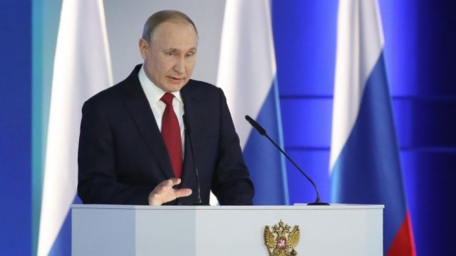 <p>
	Руският президент Владимир Путин.<em> Снимка: Bloomberg</em></p>
