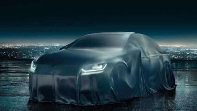 <p>
	<em>Единствената към момента официална снимка на модела. Снимка: Volkswagen </em></p>
