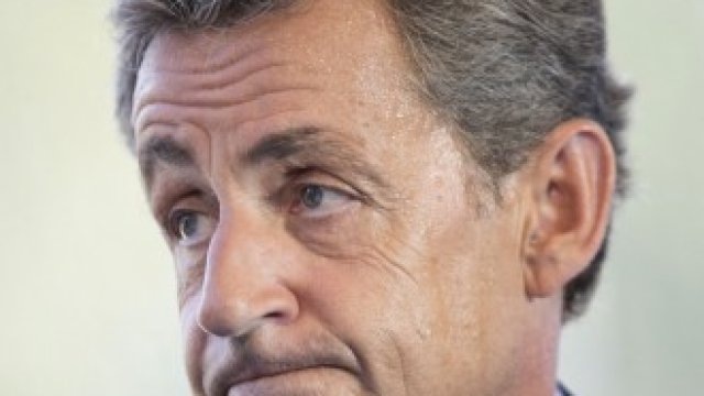 <p>
	Бившият френски президент Никола Саркози.&nbsp;<em>Снимка: Jasper Juinen/Bloomberg</em></p>
