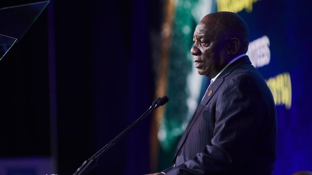 Рамафоса. Снимка: Bloomberg