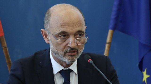 Служебният здравен министър Асен Меджидиев. Снимка: Владислава Григорова, БГНЕС