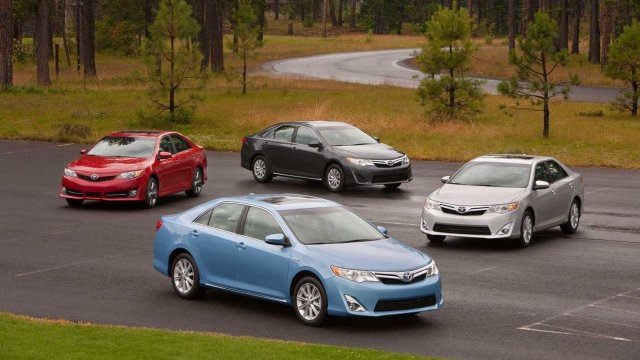 <p>
	Най-новото поколение на Camry.<em> Снимка: Toyota </em></p>
