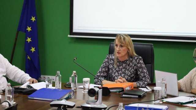 Министърът на околната среда и водите Росица Карамфилова. Снимка: Министерство на околната среда и водите (МОСВ)