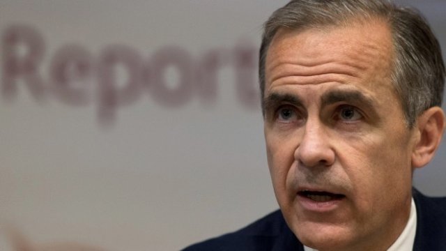 <p>
	Марк Карни, управител на Английската централна банка.<em> Снимка: Архив Ройтерс</em></p>
