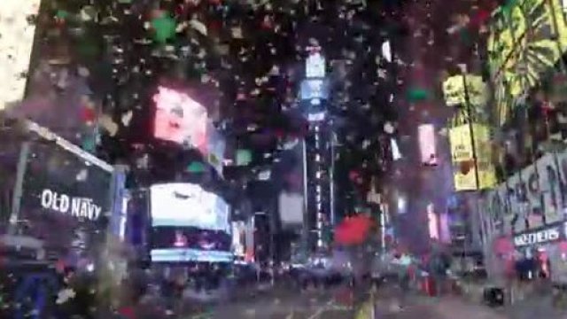 Как посрещна Нова година Ню Йорк