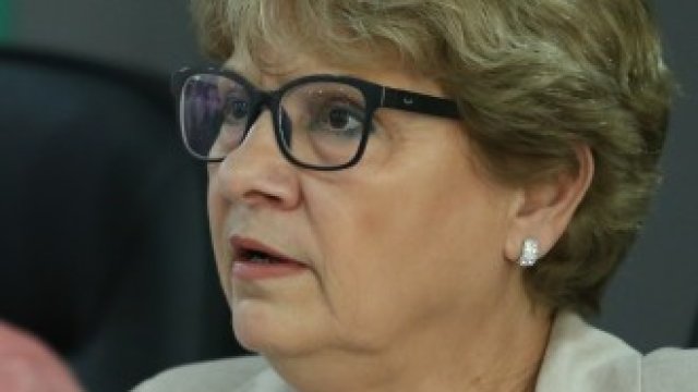 <p>
	<em>Пресконференция на регионалния министър Виолета Комитова. Снимка: БГНЕС&nbsp;</em></p>
