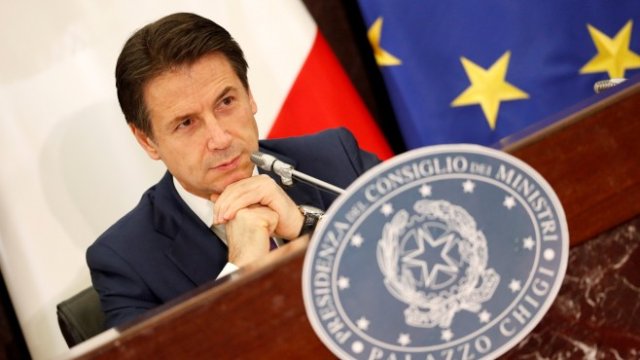 <p>
	Джузепе Конте <em>Снимка: Ройтерс</em></p>

