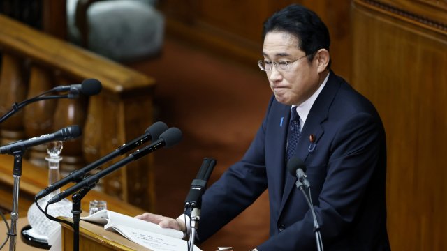 Японският премиер Фумио Кишида. Снимка: Bloomberg LP