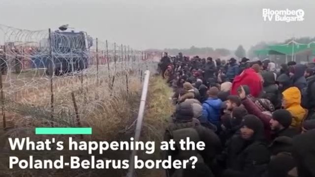 Какво се случва на границата между Беларус и Полша?