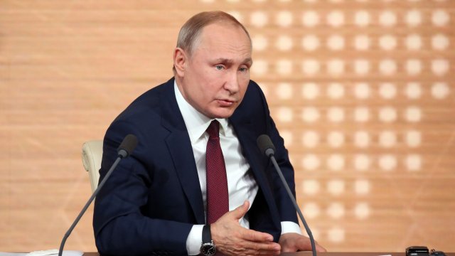 Руският държавен глава Владимир Путин. Снимка: Bloomberg L.P.