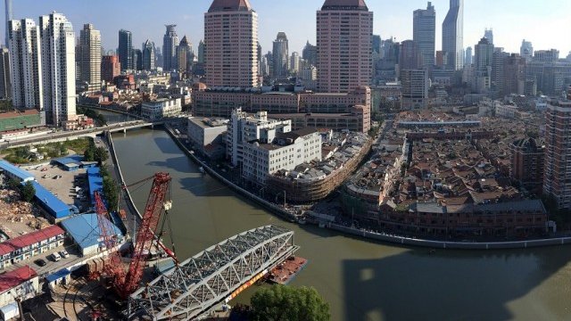 <p>
	Шанхай <em>Снимка: архив Ройтерс</em></p>
