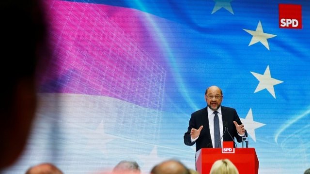 <p>
	Мартин Шулц. <em>Снимка: Архив Ройтерс</em></p>
