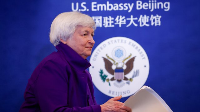 Американският финансов министър Джанет Йелън. Снимка: EPA/БГНЕС