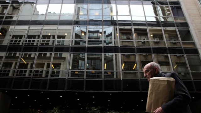 <p>
	Финансовият квартал на Буенос Айрес. <em>Снимка: Ройтерс</em></p>
