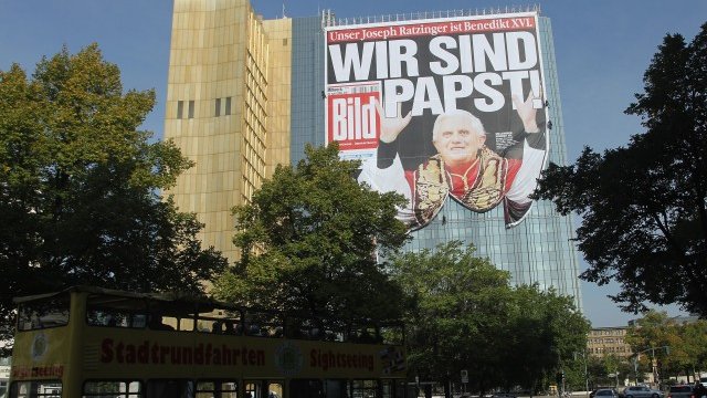 <p>
	Централата на&nbsp;Axel Springer в Берлин<em>. Снимка: Getty Images</em></p>
