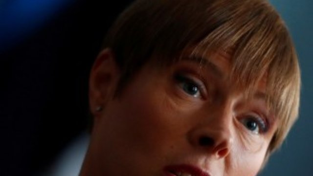 <p>
	Естонският президент Керсти Калюлайд.<em> Снимка: Архив Ройтерс</em></p>
