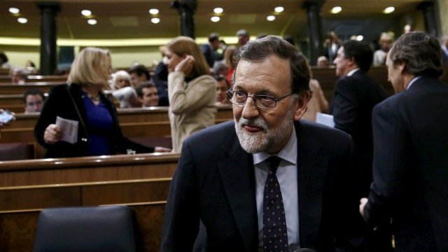 <p>
	Премиерът на Испания Мариано Рахой. <em>Снимка: Ройтерс</em></p>
