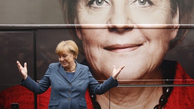 <p style="text-align: justify;">
	Въпреки че по всичко личи, че Ангела Меркел ще спечели трети мандат,&nbsp;в момента тя няма предложения за бъдещето на Европа.<em> Снимка: Ройтерс</em></p>
