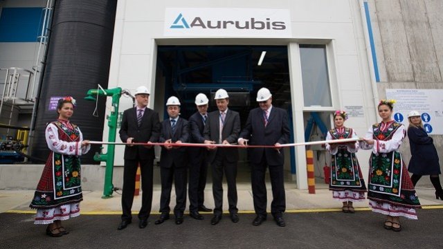 <p>
	&quot;Аурубис България&quot; откри нова пречиствателно съоръжение. <em>Снимка: &quot;Аурубис България&quot;</em></p>
