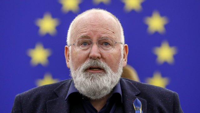 Франс Тимерманс. Снимка: БГНЕС/EPA/JULIEN WARNAND