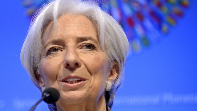 <p>
	Лагард:&nbsp;На редица нововъзникващи пазари надценките, свързани с риска, се увеличават, а валутните курсове спадат. <em>Снимка: Ройтерс</em></p>
