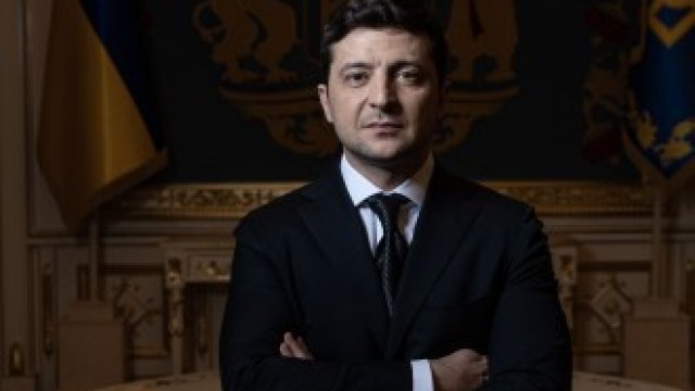 <p>
	Украинският президент Володимир Зеленски.&nbsp;<em>Снимка: Alexey Furman/Bloomberg</em></p>
