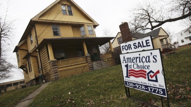 <p>
	Имот за продан в щата Охайо. <em>Снимка: Ройтерс</em></p>
