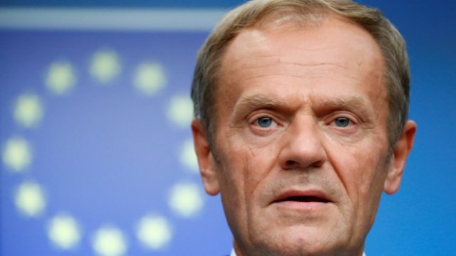 <p>
	Доналд Туск. <em>Снимка: Ройтерс</em></p>
