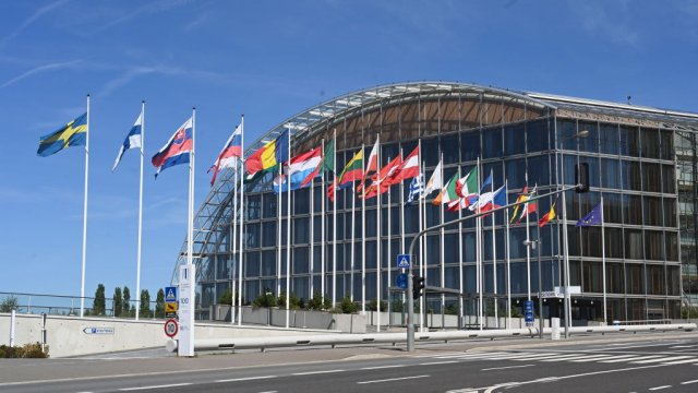 Сградата на ЕИБ в Люксембург. Снимка: Horst Galuschka/picture alliance via Getty Images