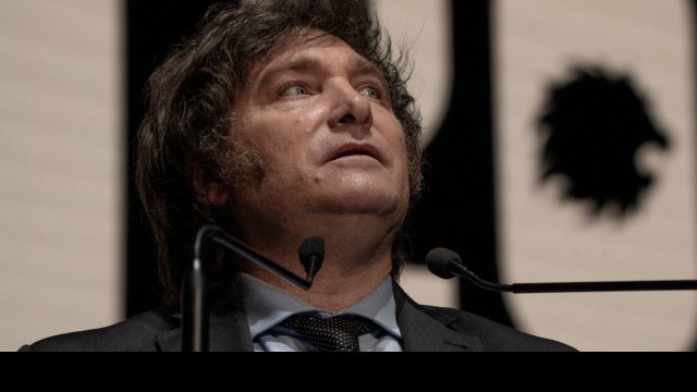 Хавиер Милей. Снимка: Anita Pouchard Serra/Bloomberg