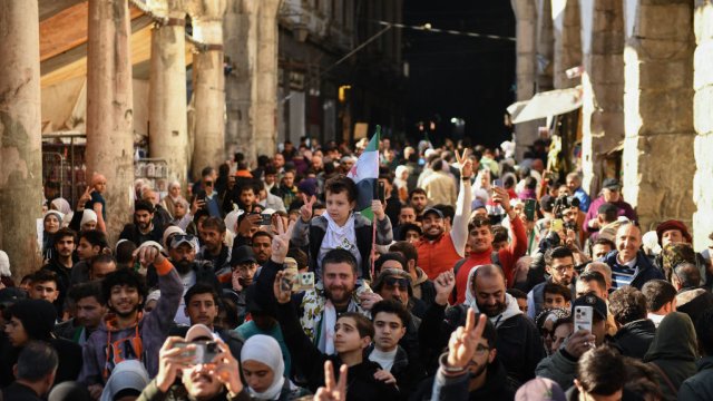 Петъчната молитва в Омаядската джамия. Снимка: Hasan Belal/Anadolu via Getty Images