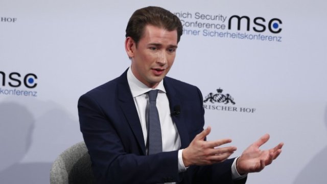 <p>
	Себастиан Курц. <em>Снимка: Bloomberg</em></p>
