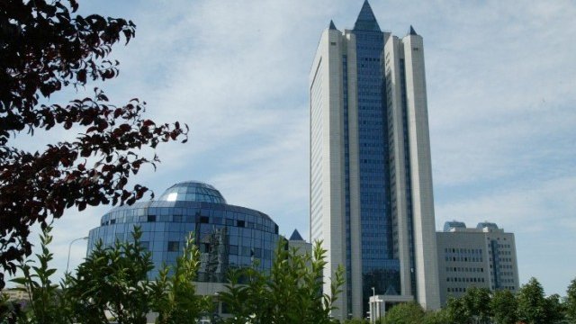 <p>
	Централата на &quot;Газпром&quot;. Снимка: <em>Газпром</em></p>
