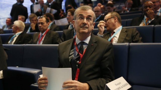 <p>
	ръководителят на Banque de France Франсоа Вилроа дьо Гало. <em>Снимка: архив Ройтерс</em></p>

